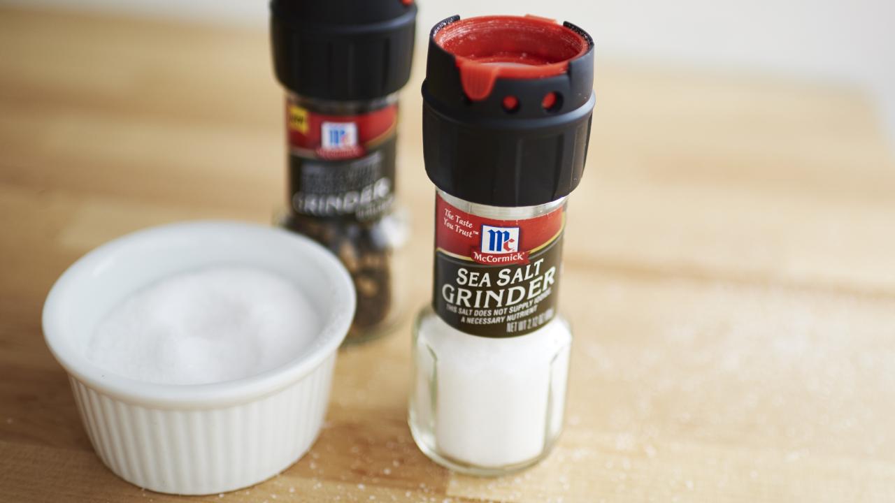 How to easily refill McCormick salt and pepper grinders 