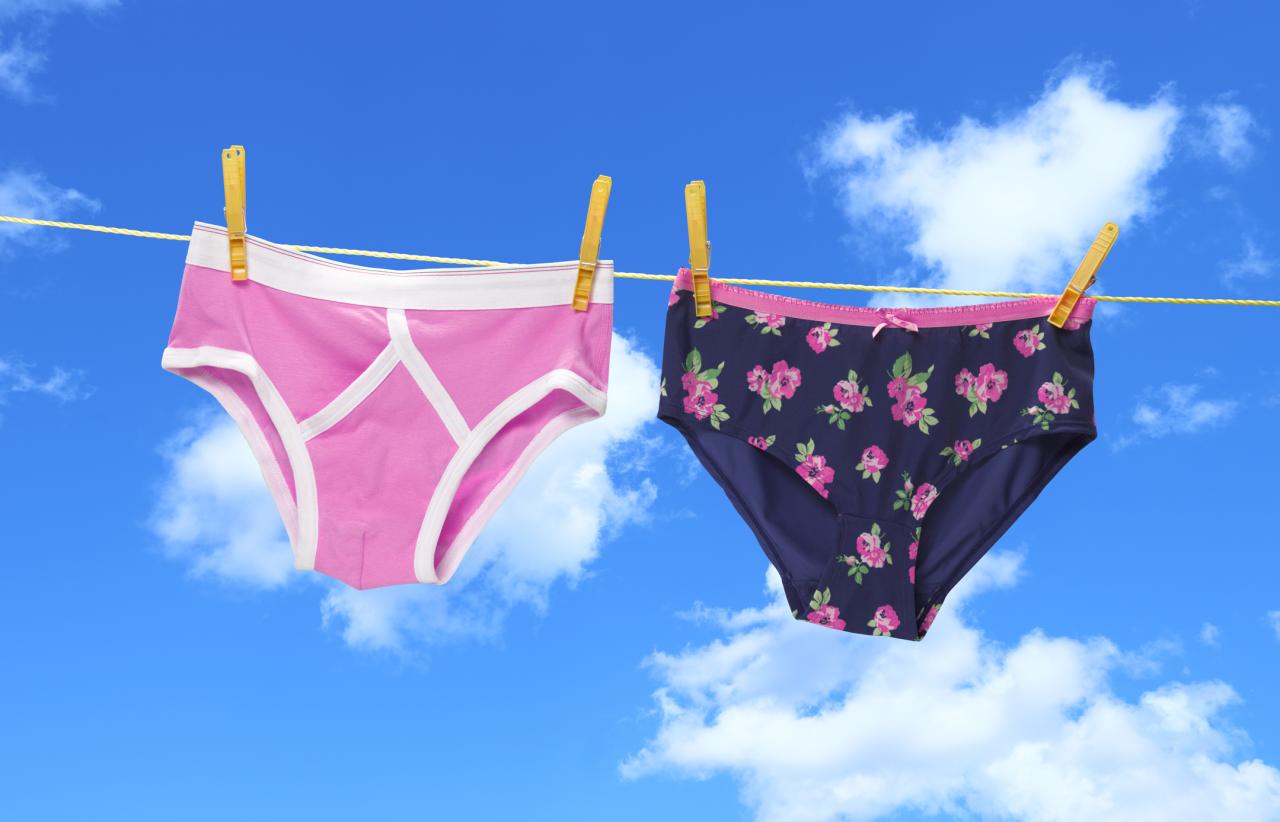 Why do women's underwear have those pockets where the coochie goes