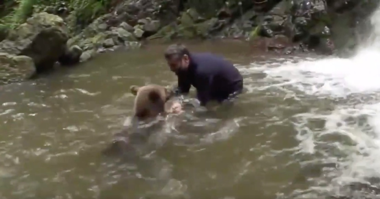 This Mans Saved a Bear Cub's Life and Years Later They Met Again